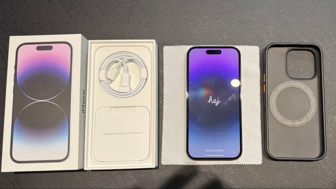 iPhone 14 pro 512GB + TORRASケース