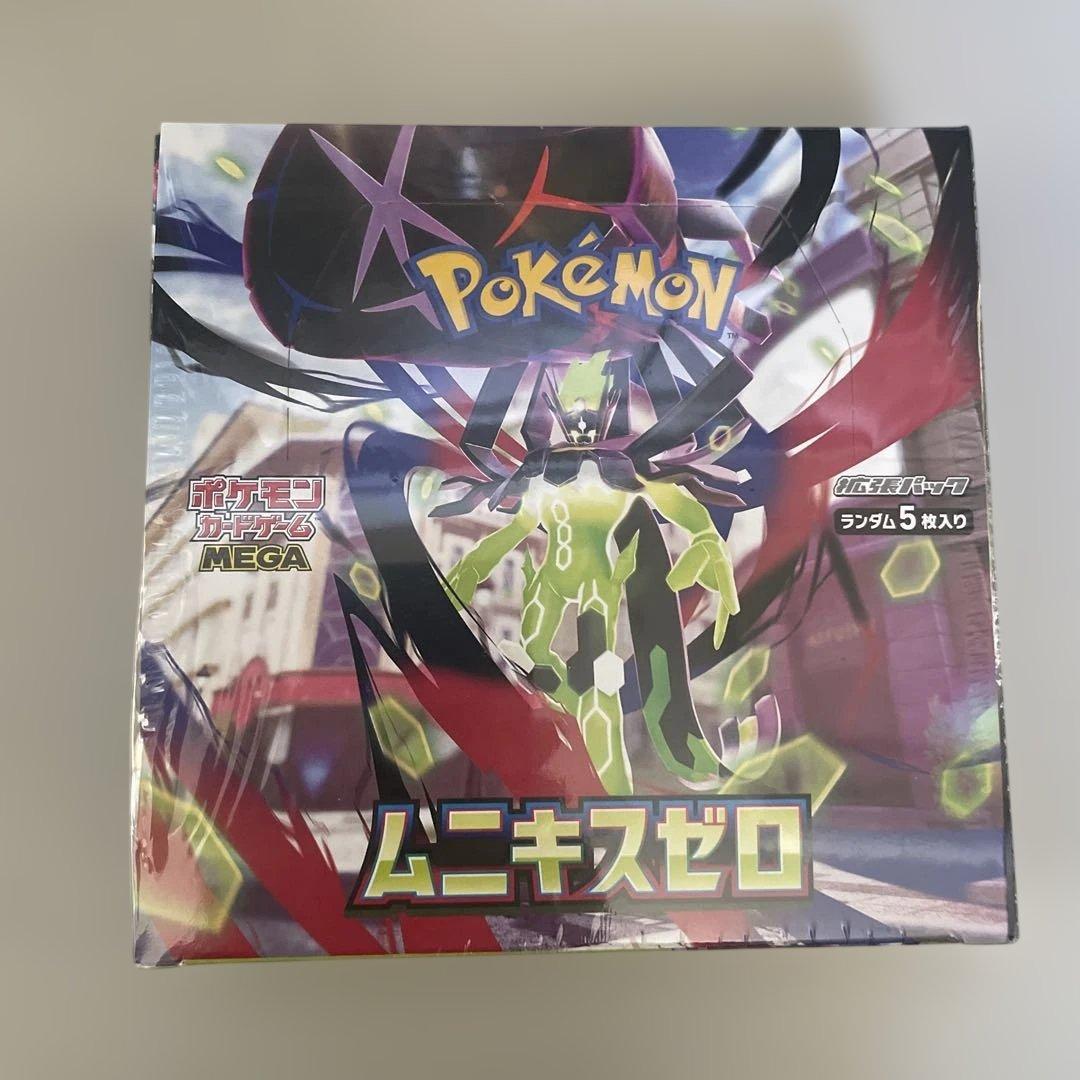 シュリンク付 ポケモンカードゲームムニキスゼロ 1箱