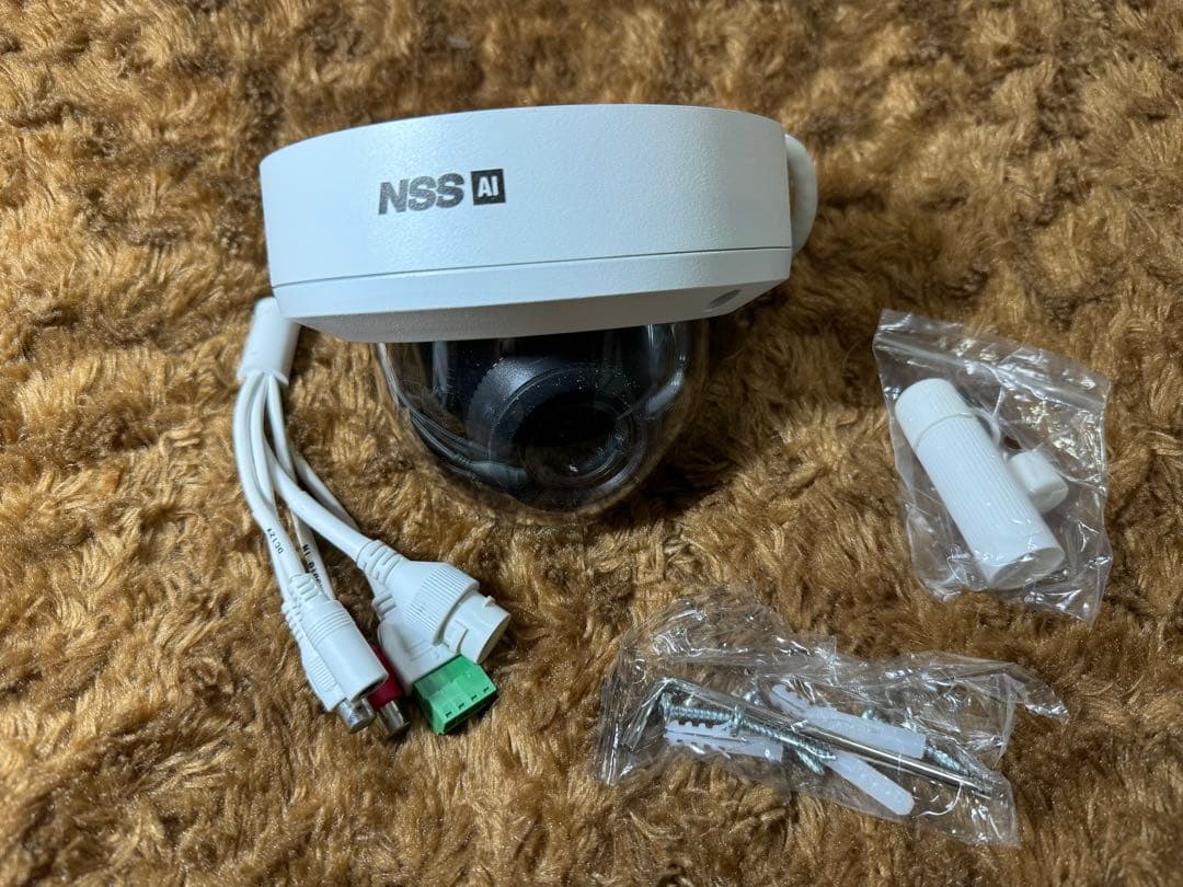 サービス AI搭載防水暗視ドーム型ネットワークカメラNSC-AI933M-5M