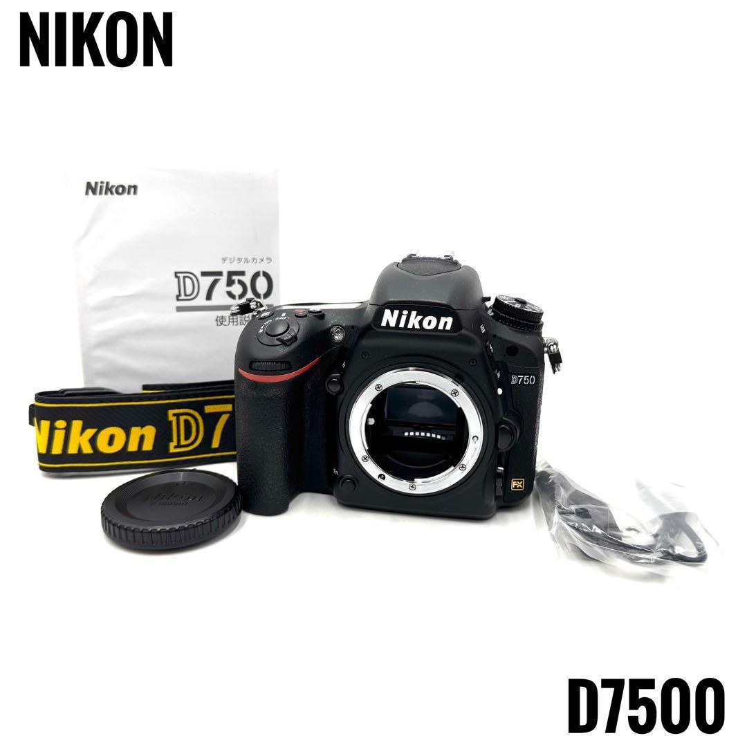 極美品 Nikon ニコン D7500 一眼レフボディ
