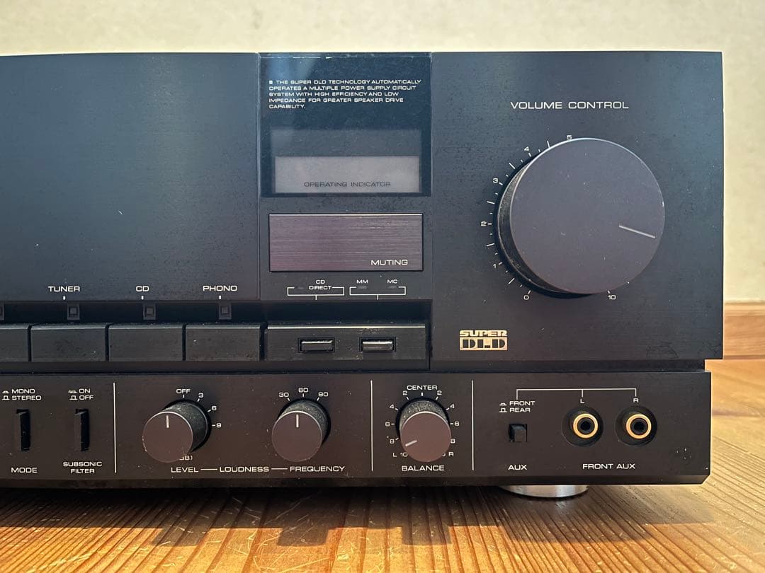 【マツダマン】KENWOOD プリメインアンプ　KA-1100SD 通電確