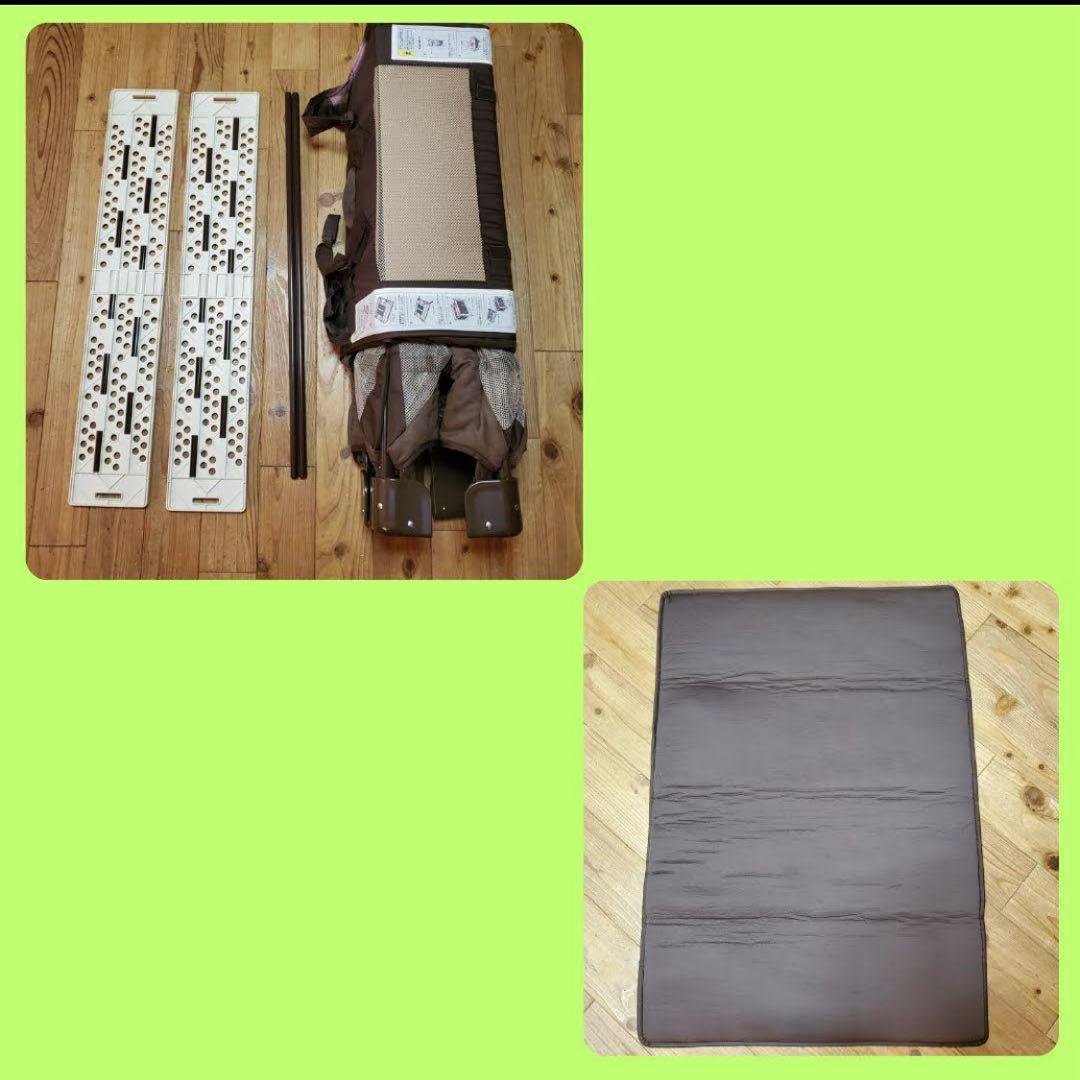 【美品】アップリカ　ベビーベッド　ココネルエアープラス