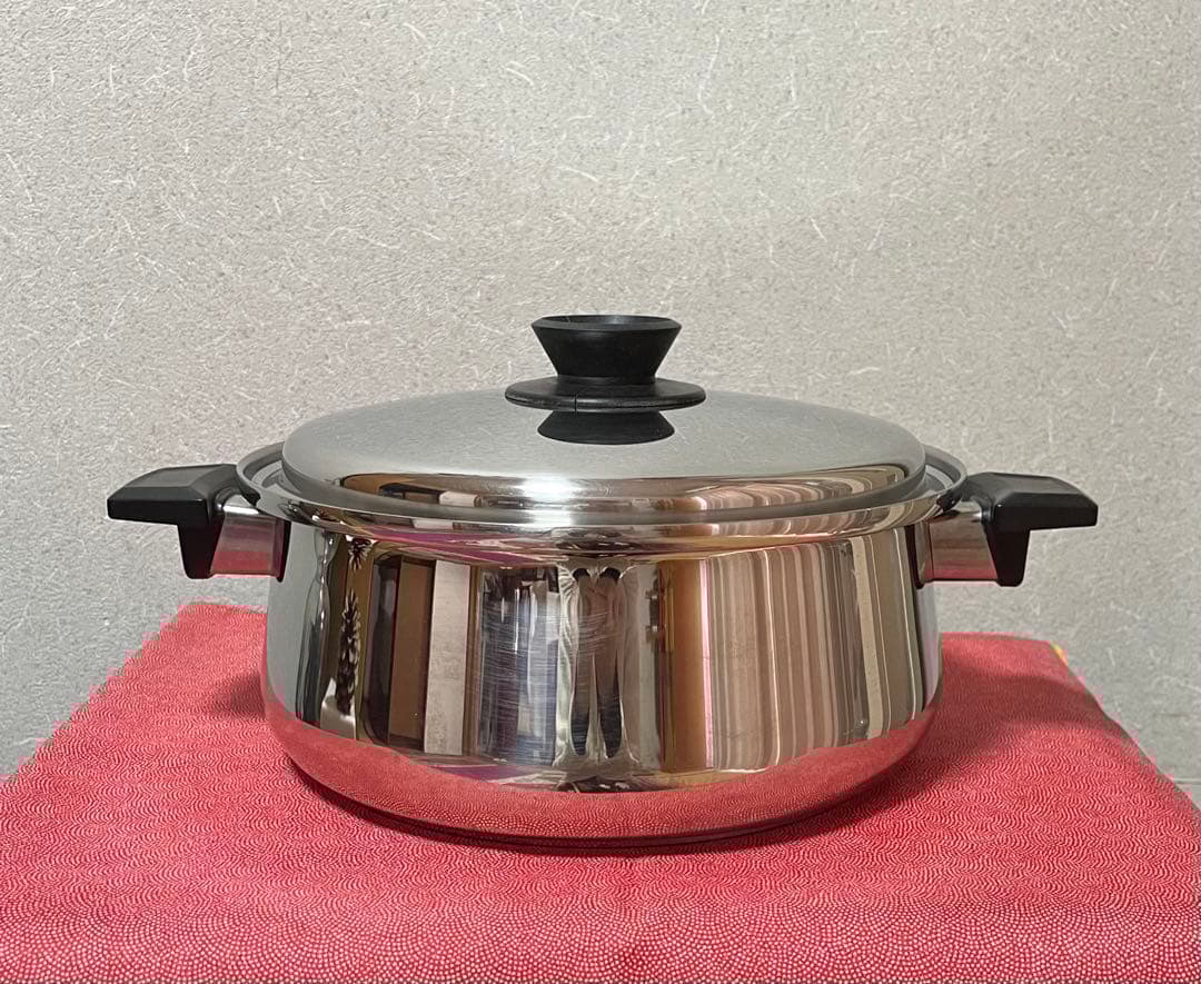 ロイヤルクイーン 6コート 蓋つき IH対応 両手鍋  Queen