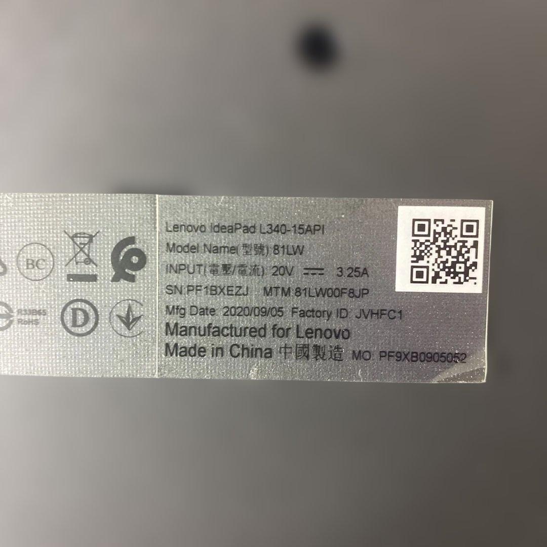 6214★Lenovo IdeaPad L340 ノートPC