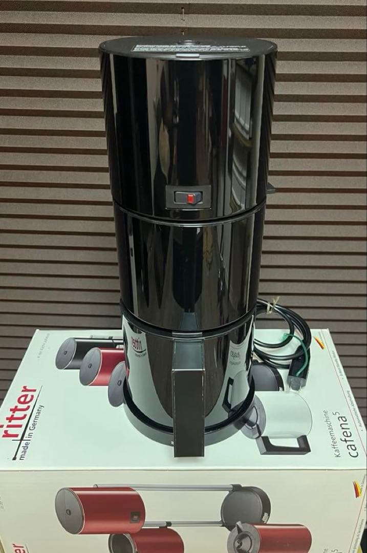 ドイツ製　ritter コーヒーメーカー ブラック