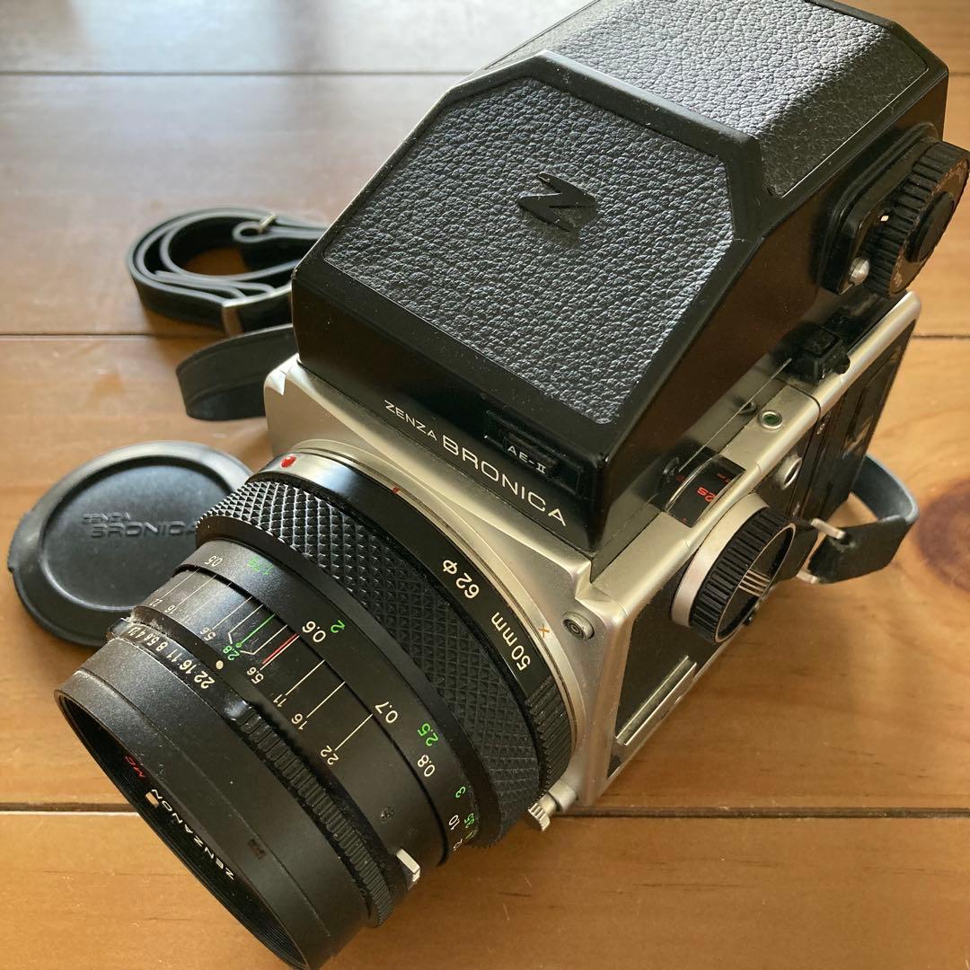 ZENZA BRONICA ETR AE-Ⅱ 50mm 中判フィルムカメラ