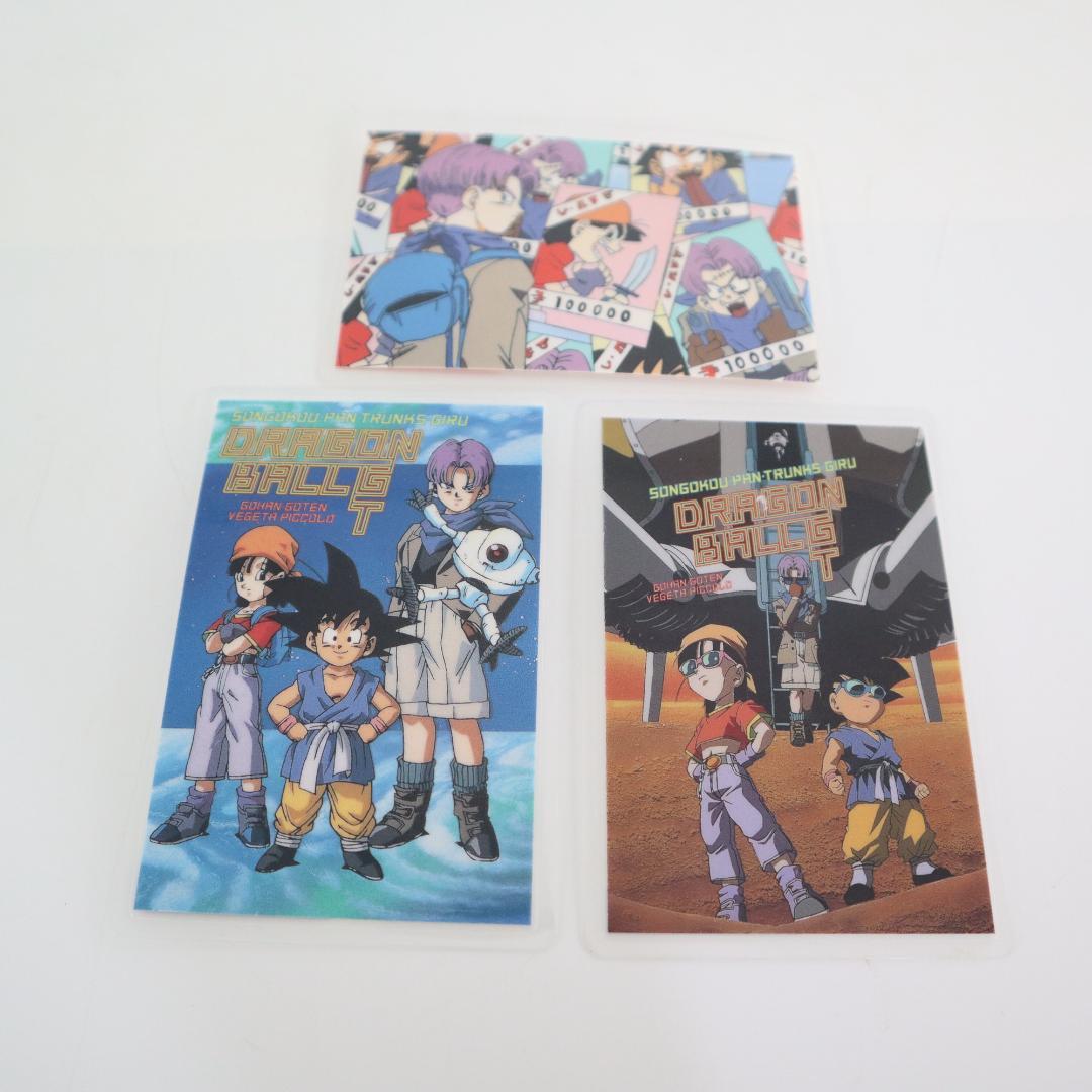 ドラゴンボール GT　ラミネートカード　3枚　アマダ