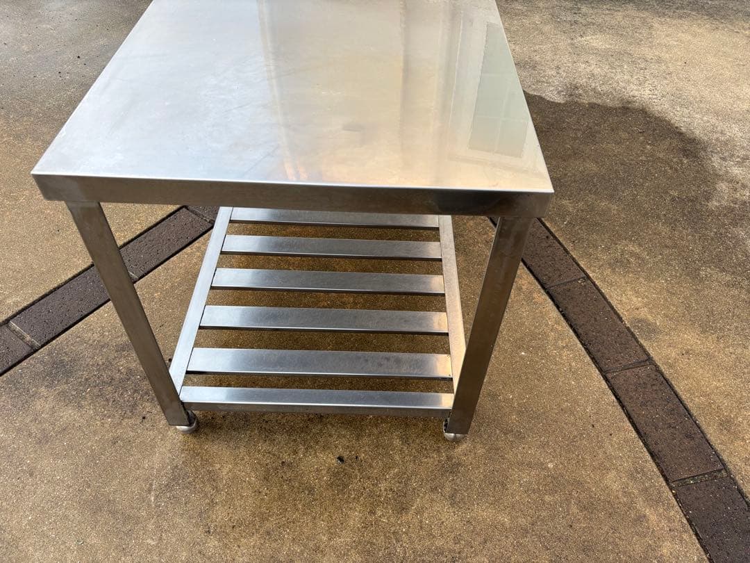 店舗用品 厨房用品 ステンレス作業台 コンロ台 炊飯台1100×550×600