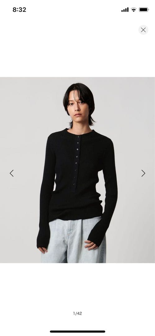 イウエンマトフ　　ニットプルオーバー新品未使用