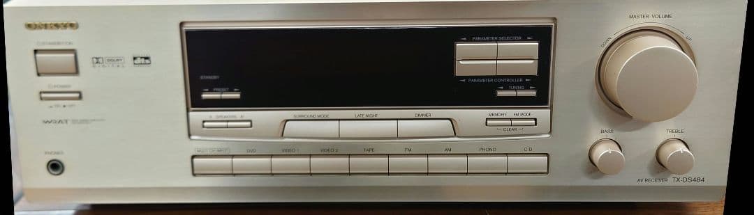 ■【定価︰￥50,000・2000年】ONKYO　TX-DS484 AVアンプ