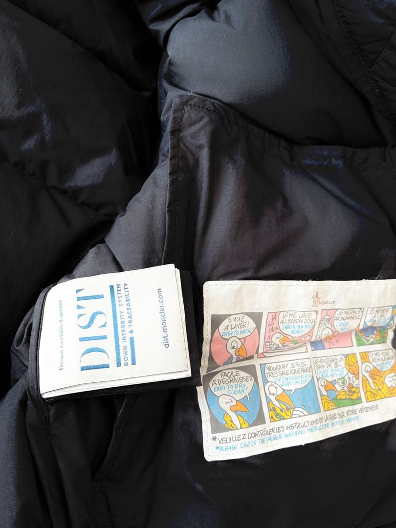 MONCLER モンクレール ショート丈ダウンジャケット 黒