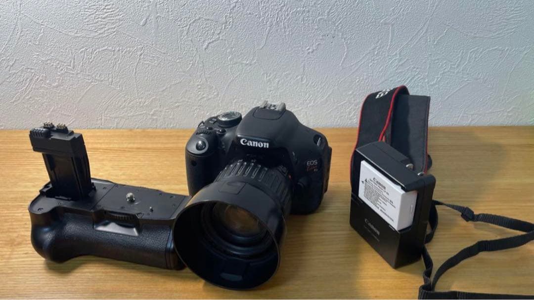 Canon kiss x5 キャノン レンズ付き