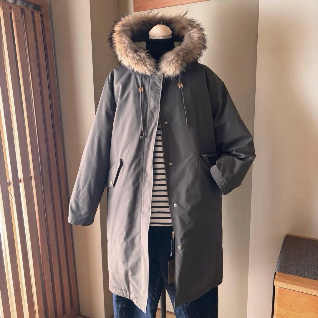 【新古品】自由区　モッズダウンコート