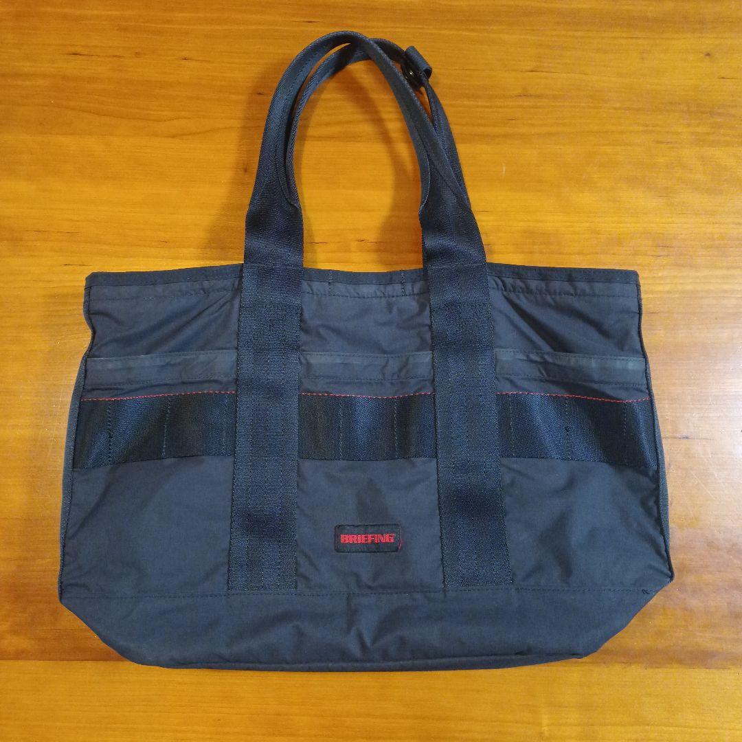 BRIEFING ブラックトートバッグ