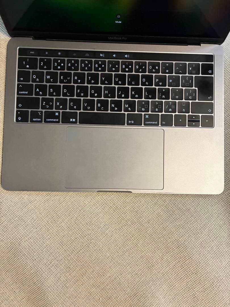 Apple MacBook Pro A1989スペースグレイ256GB