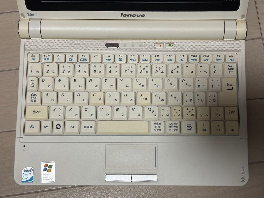 Windowsノート本体 Windows XP SP5 2GB SSD64GB Office2007