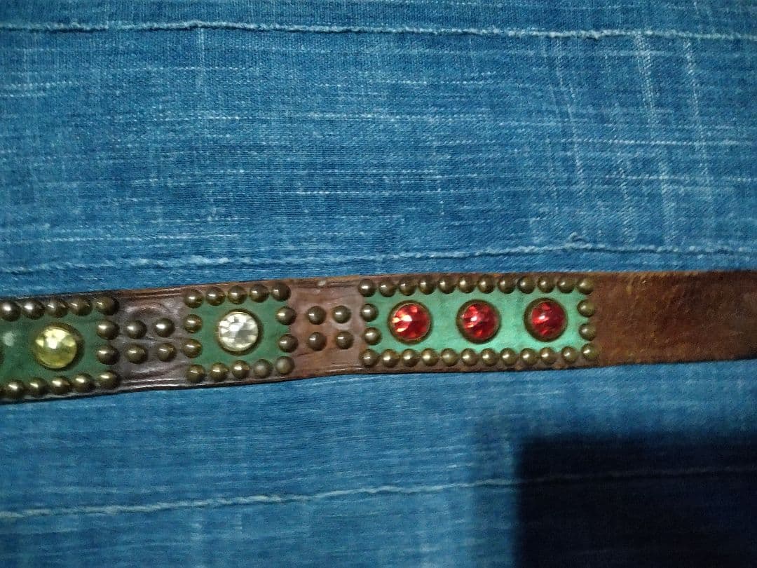 ヴィンテージスタッズベルト