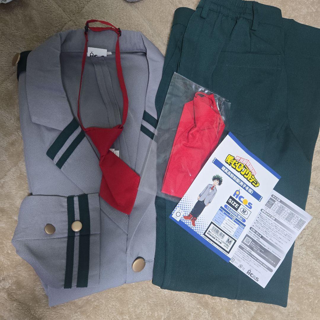 お値下げ中 未使用ACOS製公式 僕のヒーローアカデミア男子冬制服コスプレ衣装M