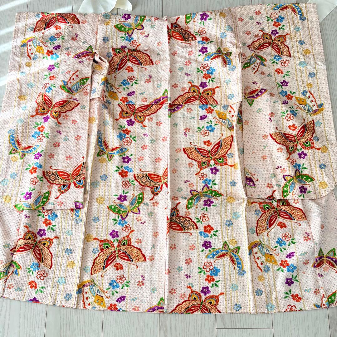 子供　着物　七五三 3歳　美品　絞り　5歳