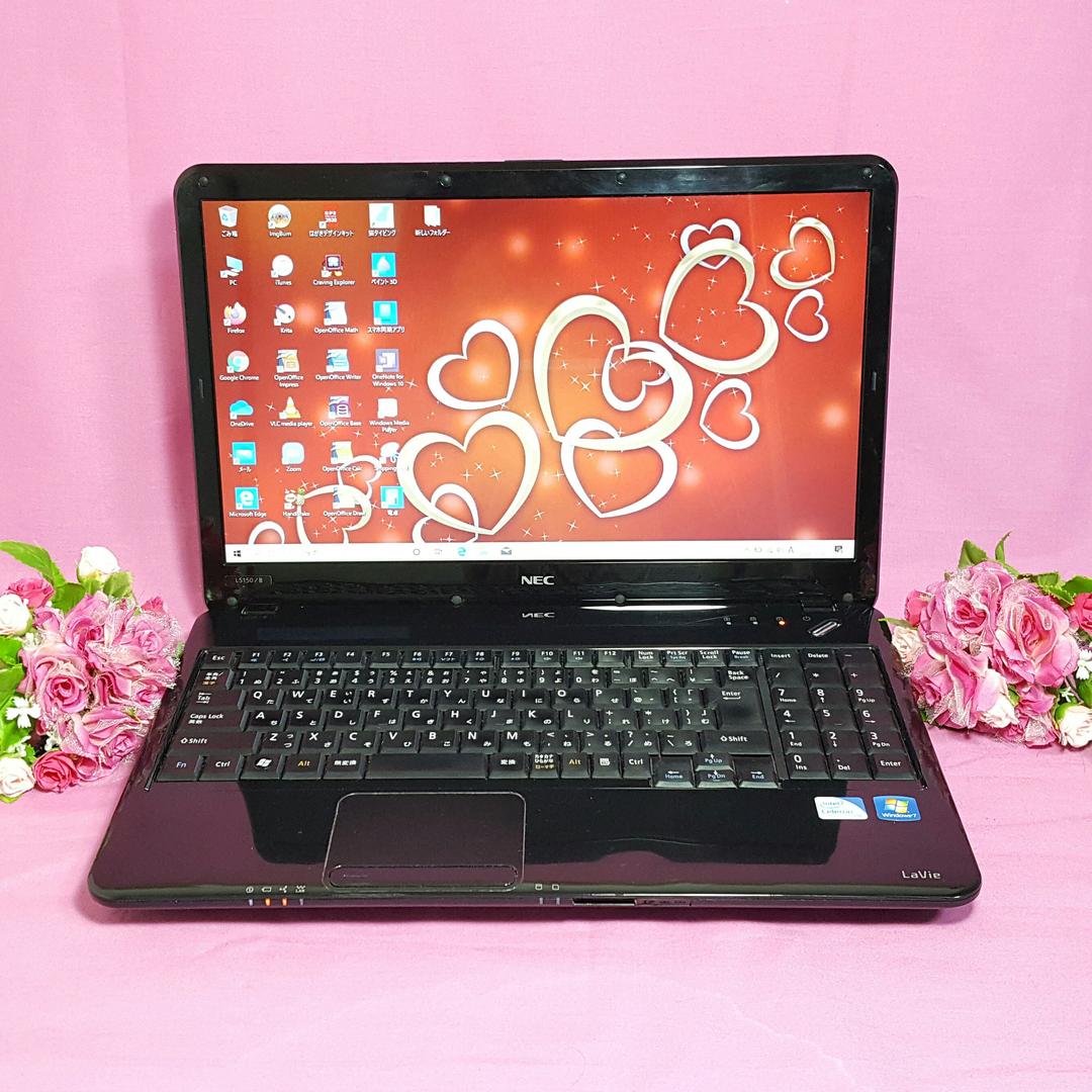 Windows10/NEC❥LaVie❥大容量❥HDMI❥テンキ付❥Office