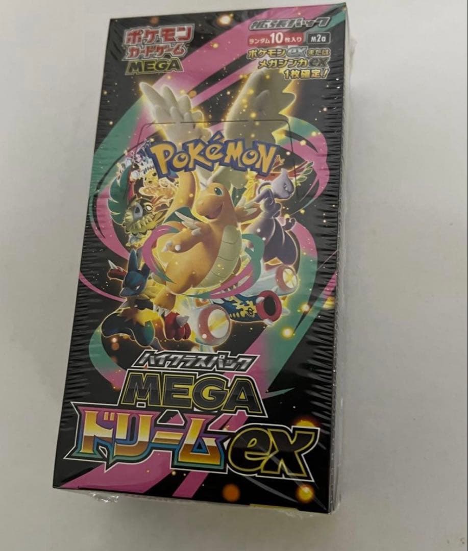 ポケモンカードゲーム　MEGA ドリームex BOX シュリンク付き