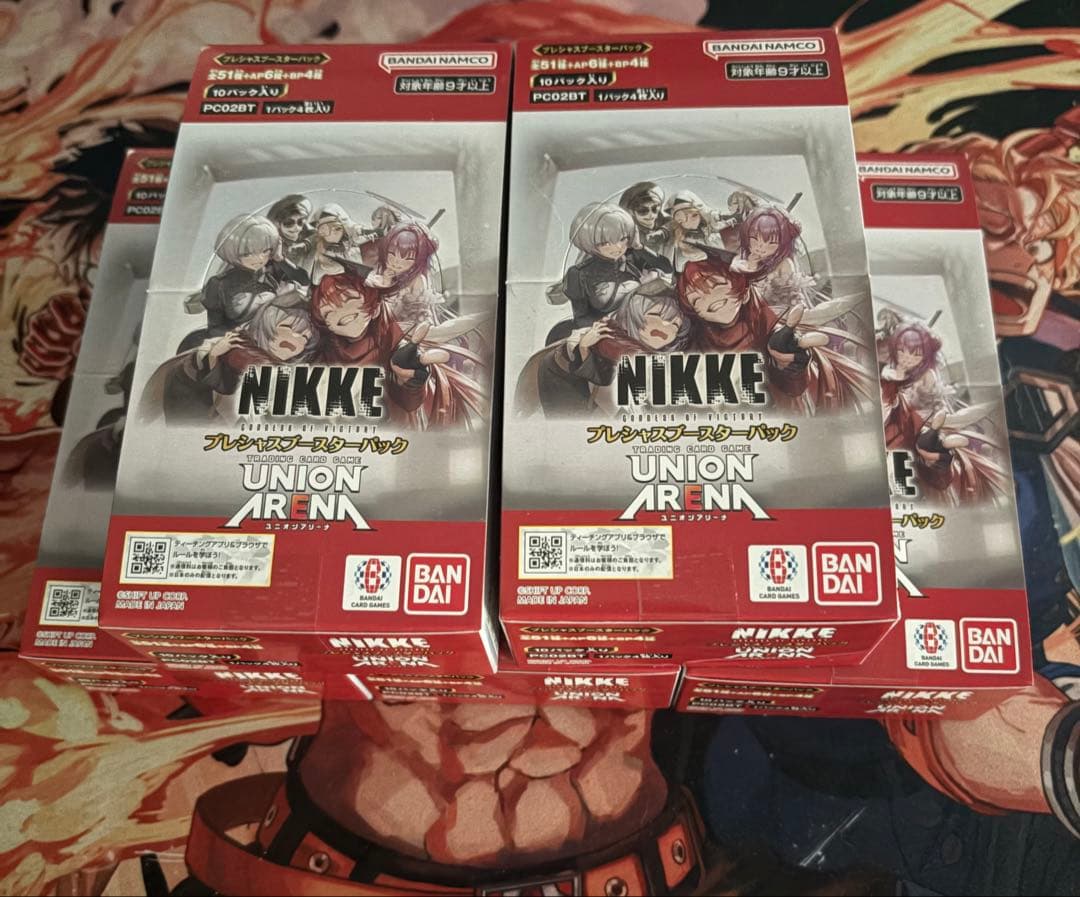 ユニオンアリーナ　勝利の女神nikke 未開封5boxセット