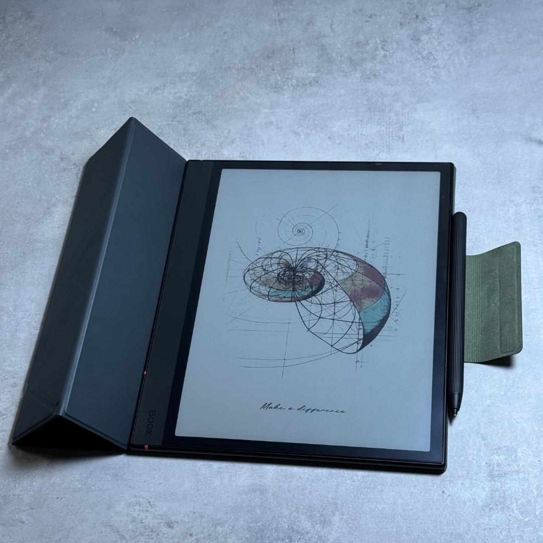 【美品】BOOX Note Air4 C 専用カバーセット カラー電子ペーパー