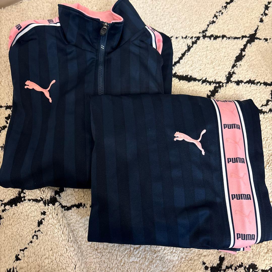 プーマ　ピンク ジャージ　プージャ　上下セットS-M