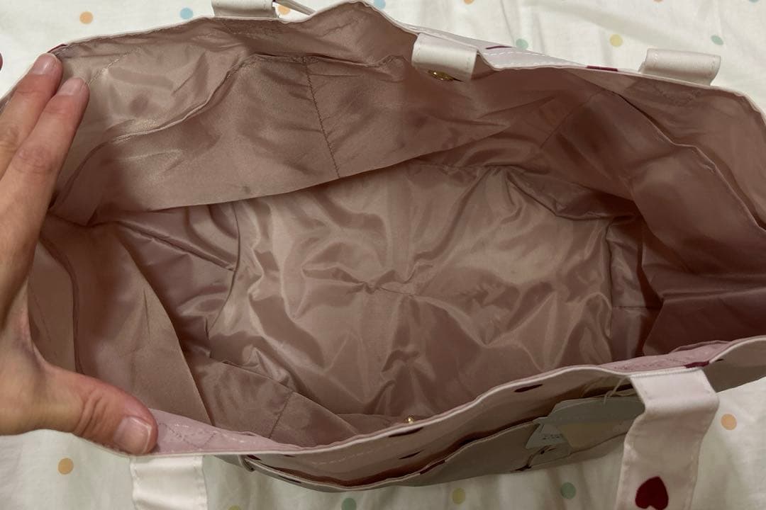 【新品未使用】ジェラート ピケ ハート柄ママバッグ