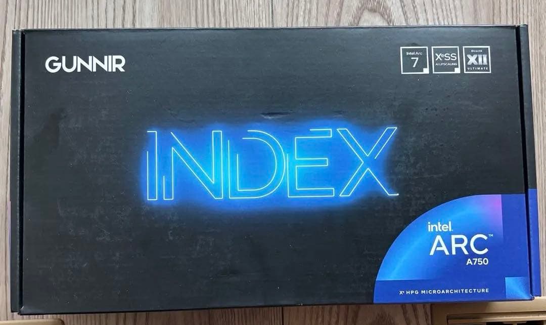 GUNNIR intel ARC A750 グラフィックボード
