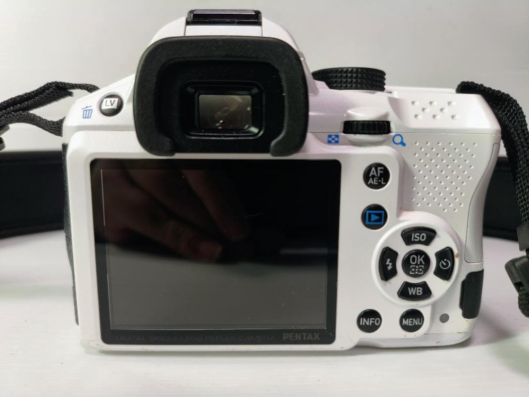 【S】【黒死病対策】【内臓電池交換】PENTAX K-30 ホワイト