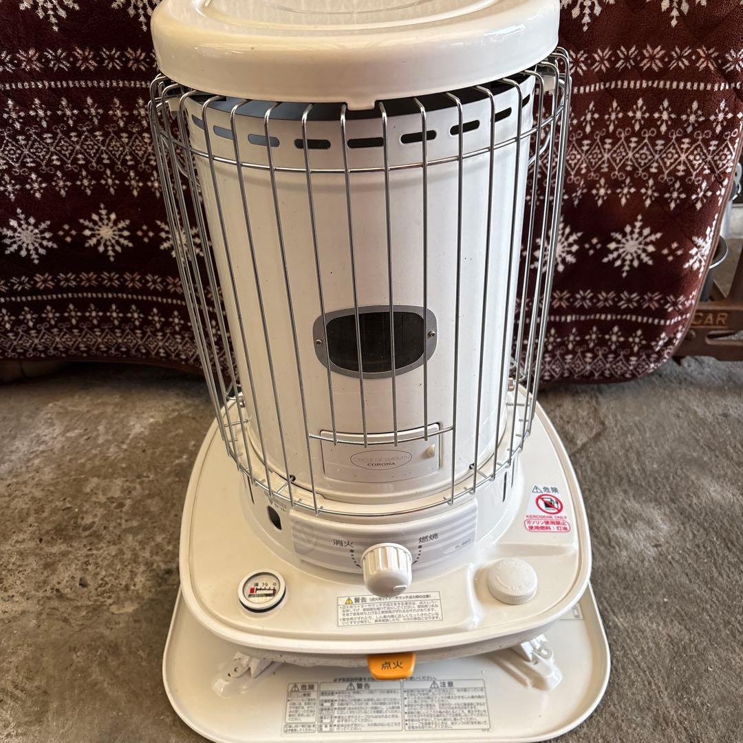 コロナ SL-66D ホワイト ストーブ美品