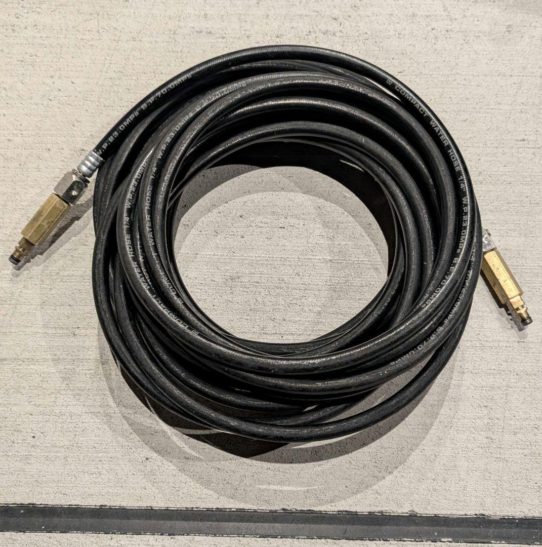 ホース屋 高圧洗浄機 15m ホース ケルヒャー 両側スイベル