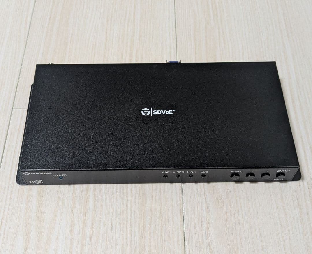 BLACK BOX MCXG2EF01 FiBer 接続機器