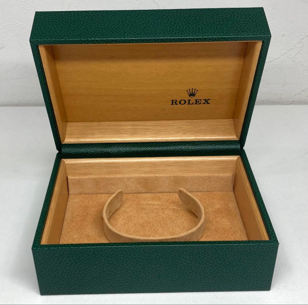 空箱　ロレックス ROLEX 時計ケース　ケース　グリーン　Cリング