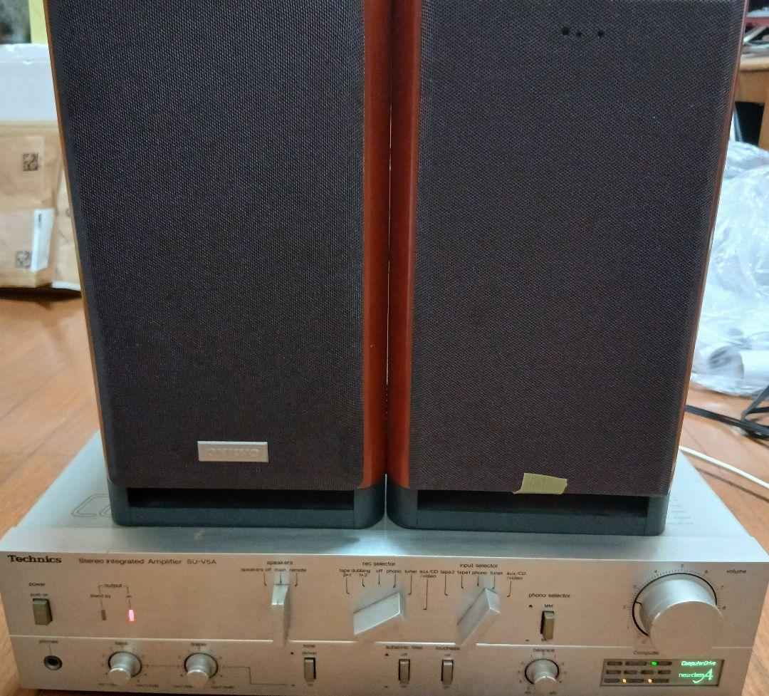 Technics アンプリ&ONKYOスピーカーセット