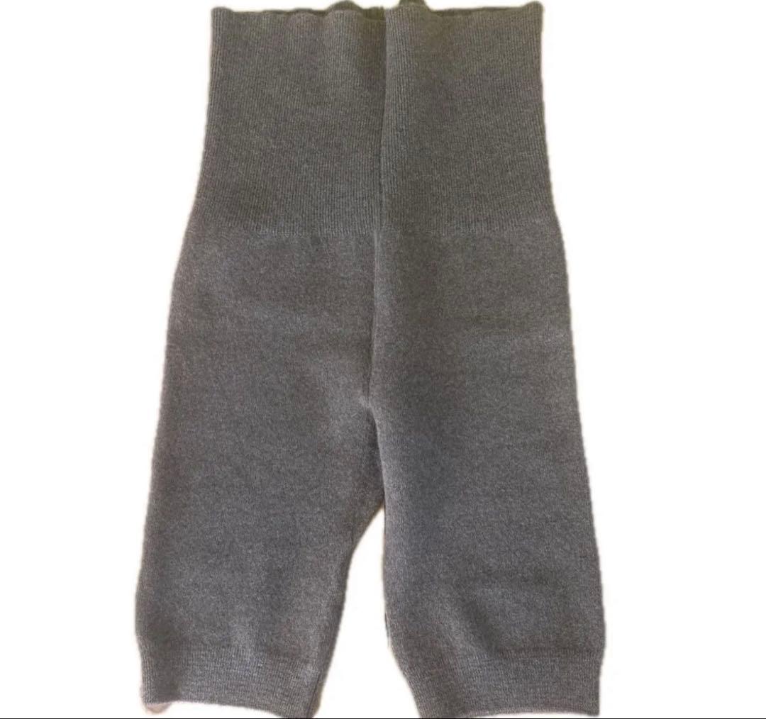 試着のみ美品！wafu. ヤクニットショートレギンス　ワフ　レギンス　ブラウン