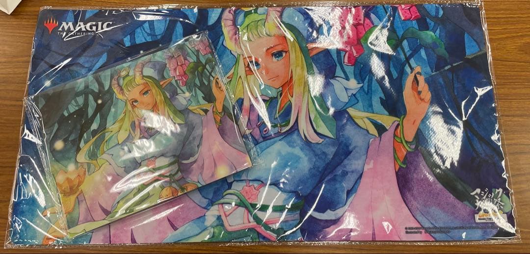 mtg 超稀少 大戦祭限定 花を手入れする者 プレイマット ストレージ セット