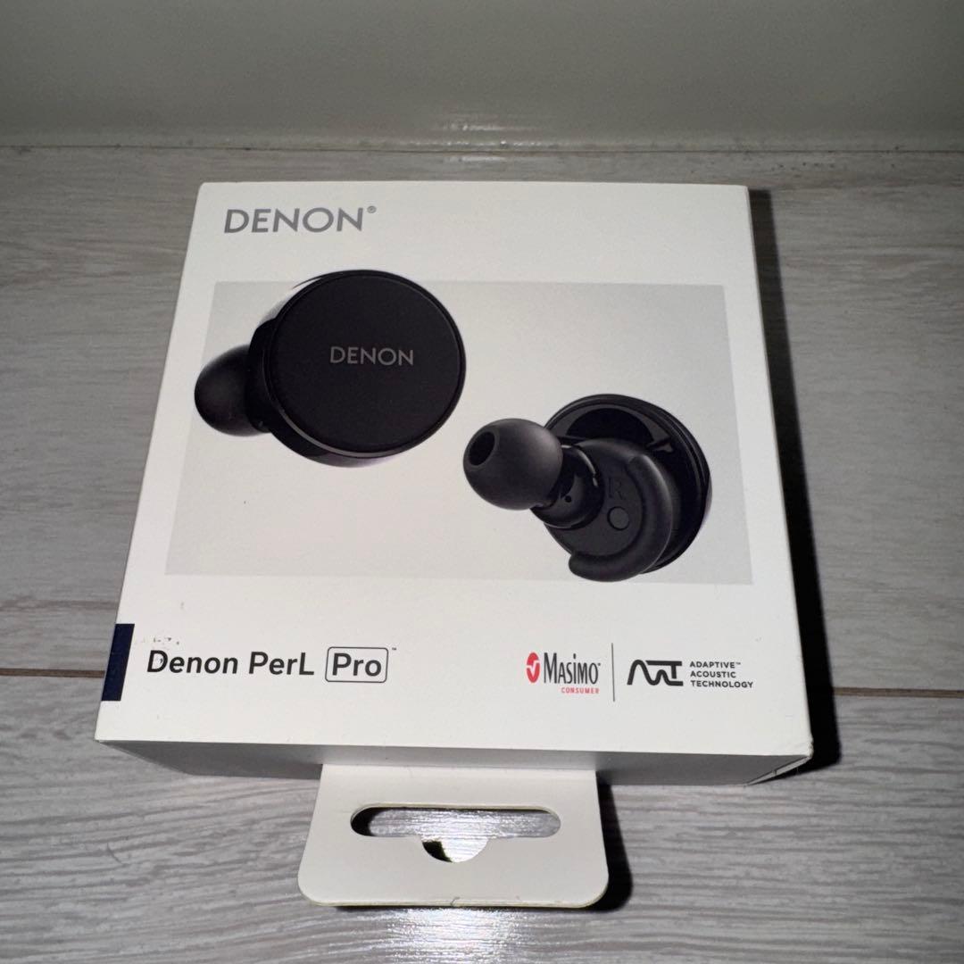 DENON Perl Pro ワイヤレスイヤホン ブラック