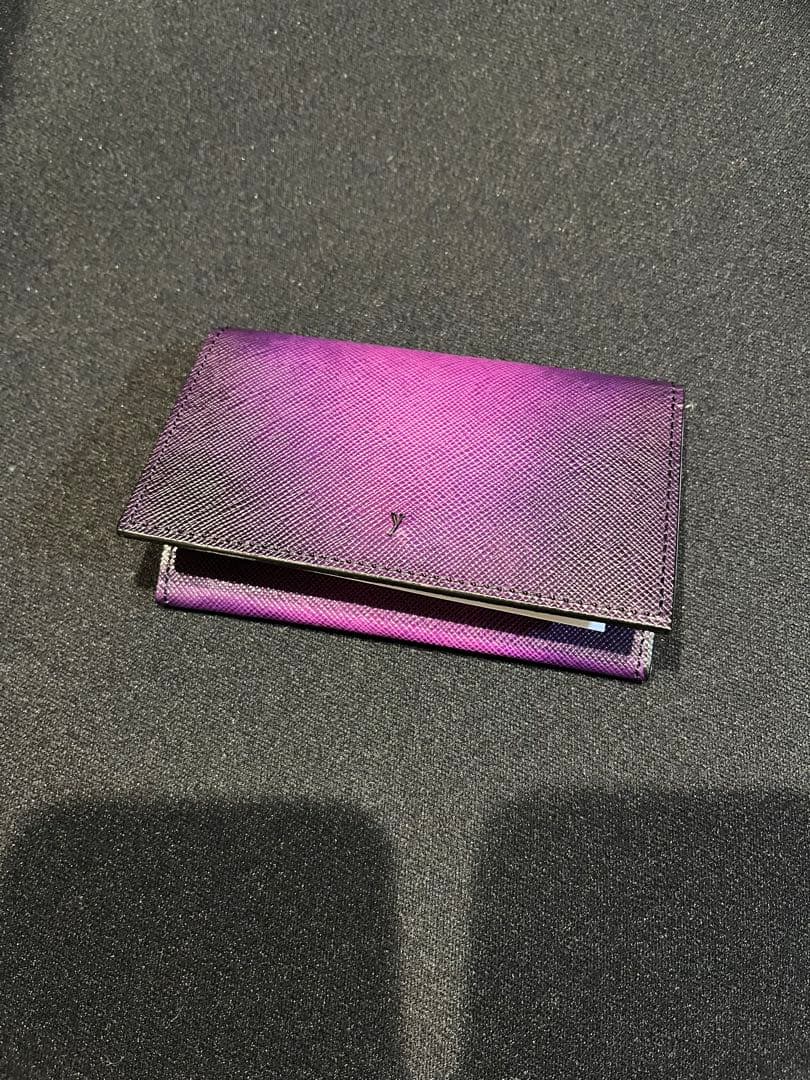 yuhaku 名刺入れ　YEV161 パープル