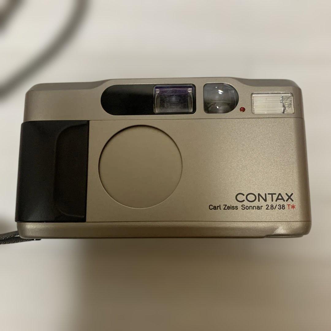 CONTAX T2 シルバー コンパクトフィルムカメラ