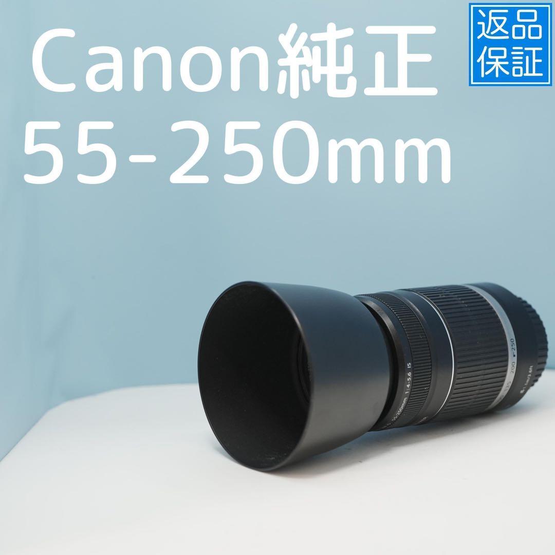 Canon純正 55-250mm 望遠レンズ a4172