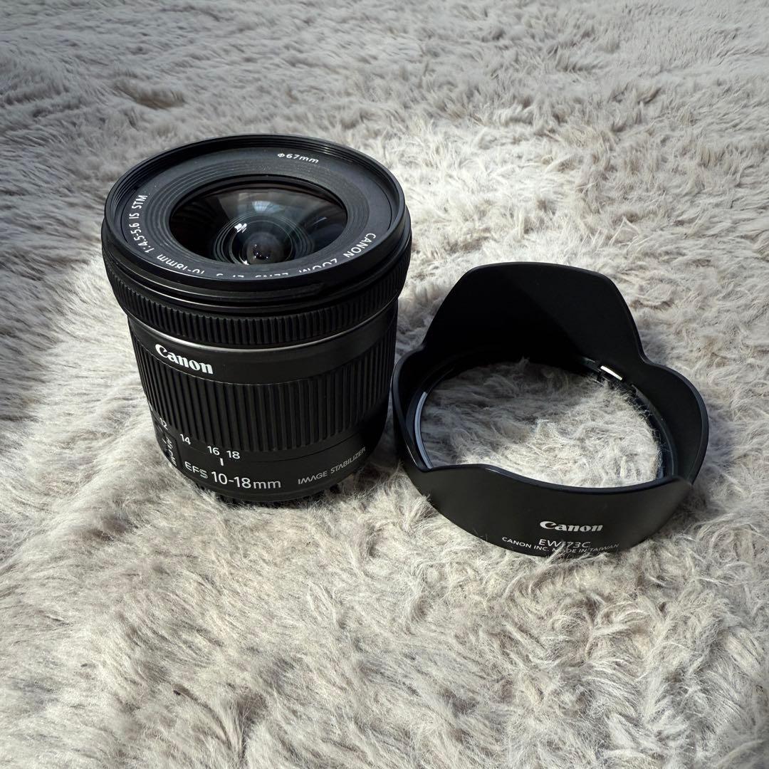 Canon キャノン EFS 10-18mm F4.5-5.6 IS STM