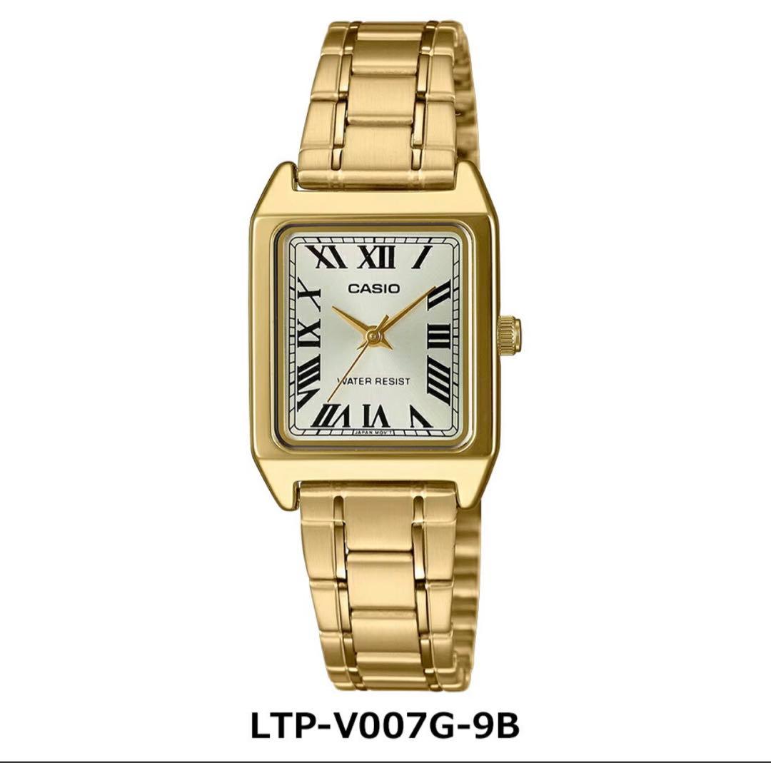 カシオ　腕時計　LTP-V007G-9B CASIO ゴールド　金