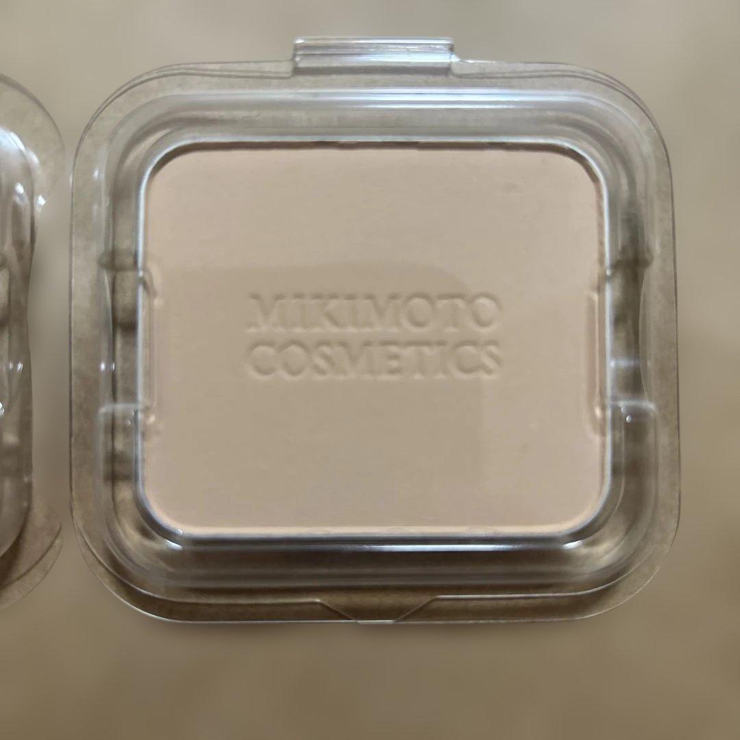 パウダーファンデカバータイプOC03 2個セットパールプレシャスミキモトコスメ