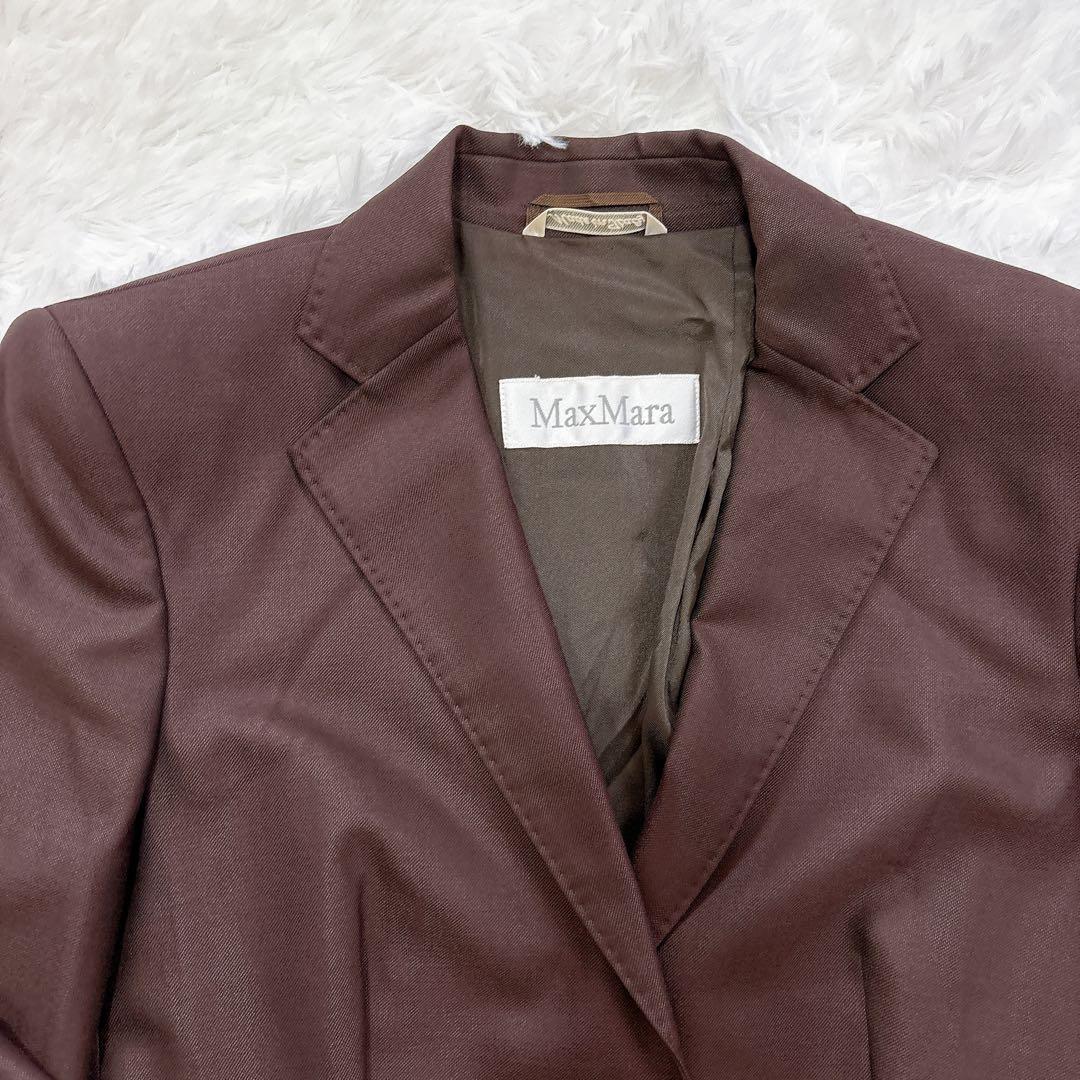マックマーラ　白タグ　スーツ　セットアップ　パンツ　ジャケット