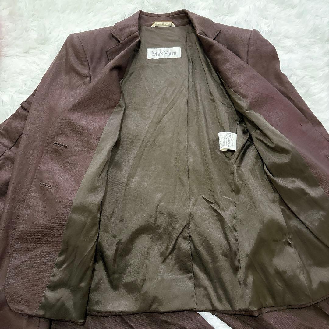 マックマーラ　白タグ　スーツ　セットアップ　パンツ　ジャケット