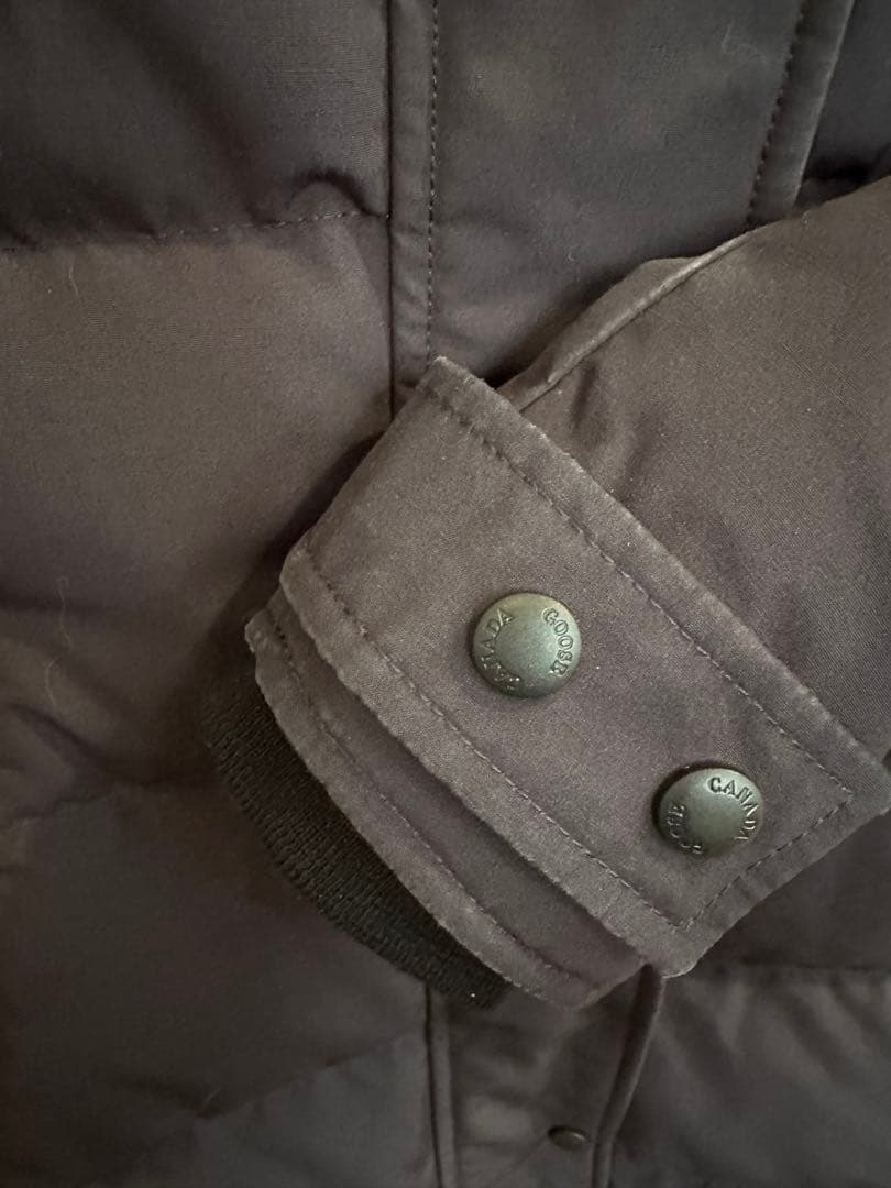 カナダグース マッケンジー ダウンコート　ネイビー（XS）