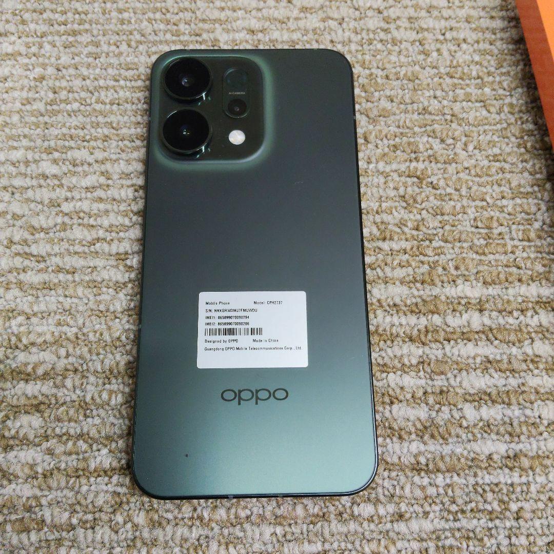 OPPO Reno14 5G グリーン
