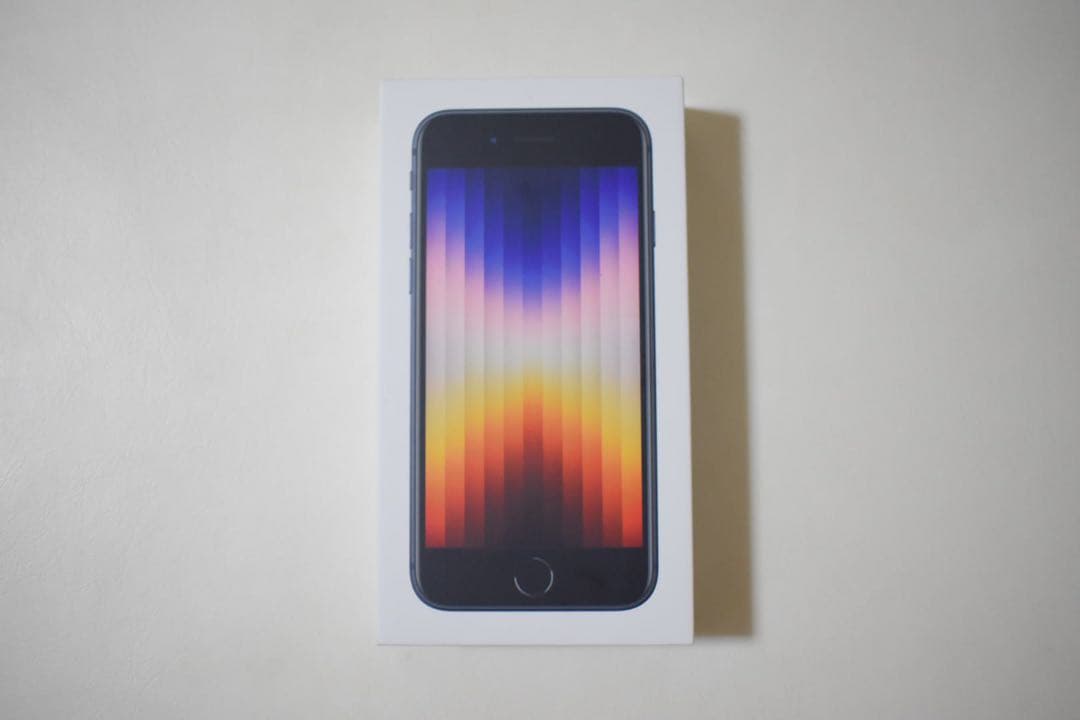 当日発送 新品 iPhone SE 3 ミッドナイト 64gb SIMフリー